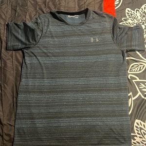 Medium Blue and Black Under Armour HeatGear